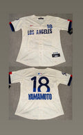 Los Angeles Dodgers Retro Yamamoto Jersey