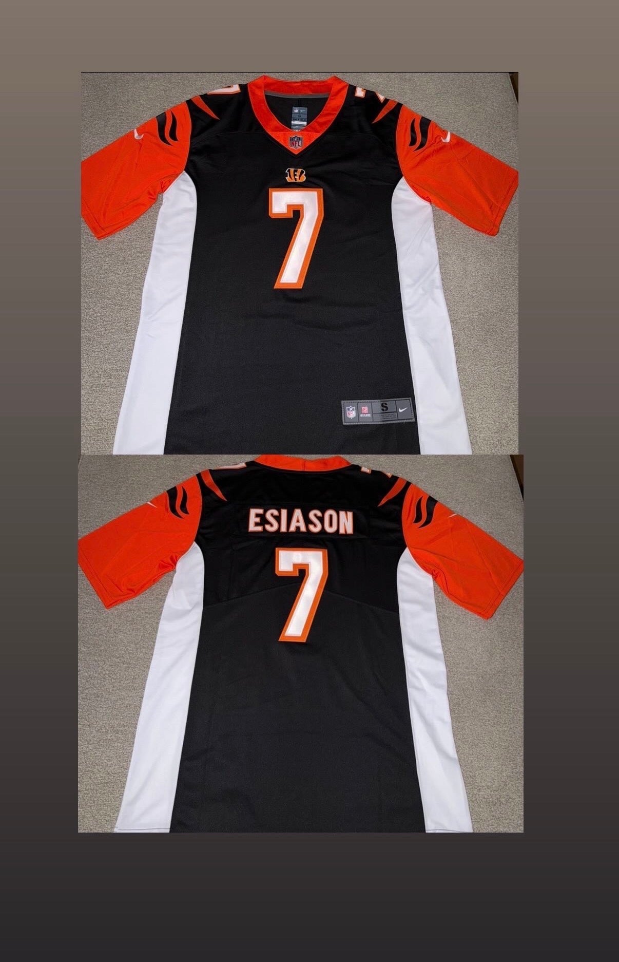 Cincinnati Bengals Boomer Esiason Jersey