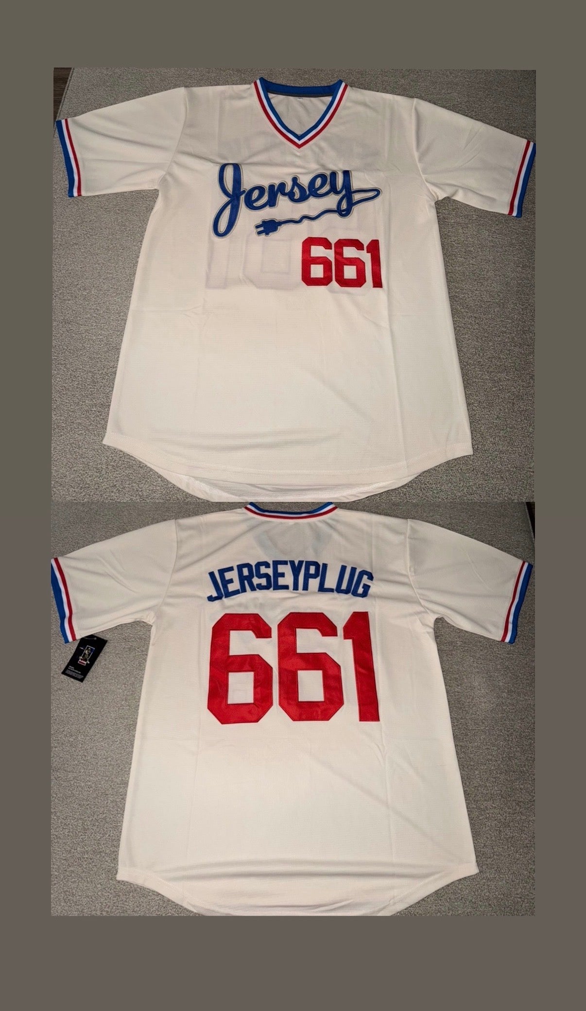 Custom Jersey Plug 661 Baseball Jersey