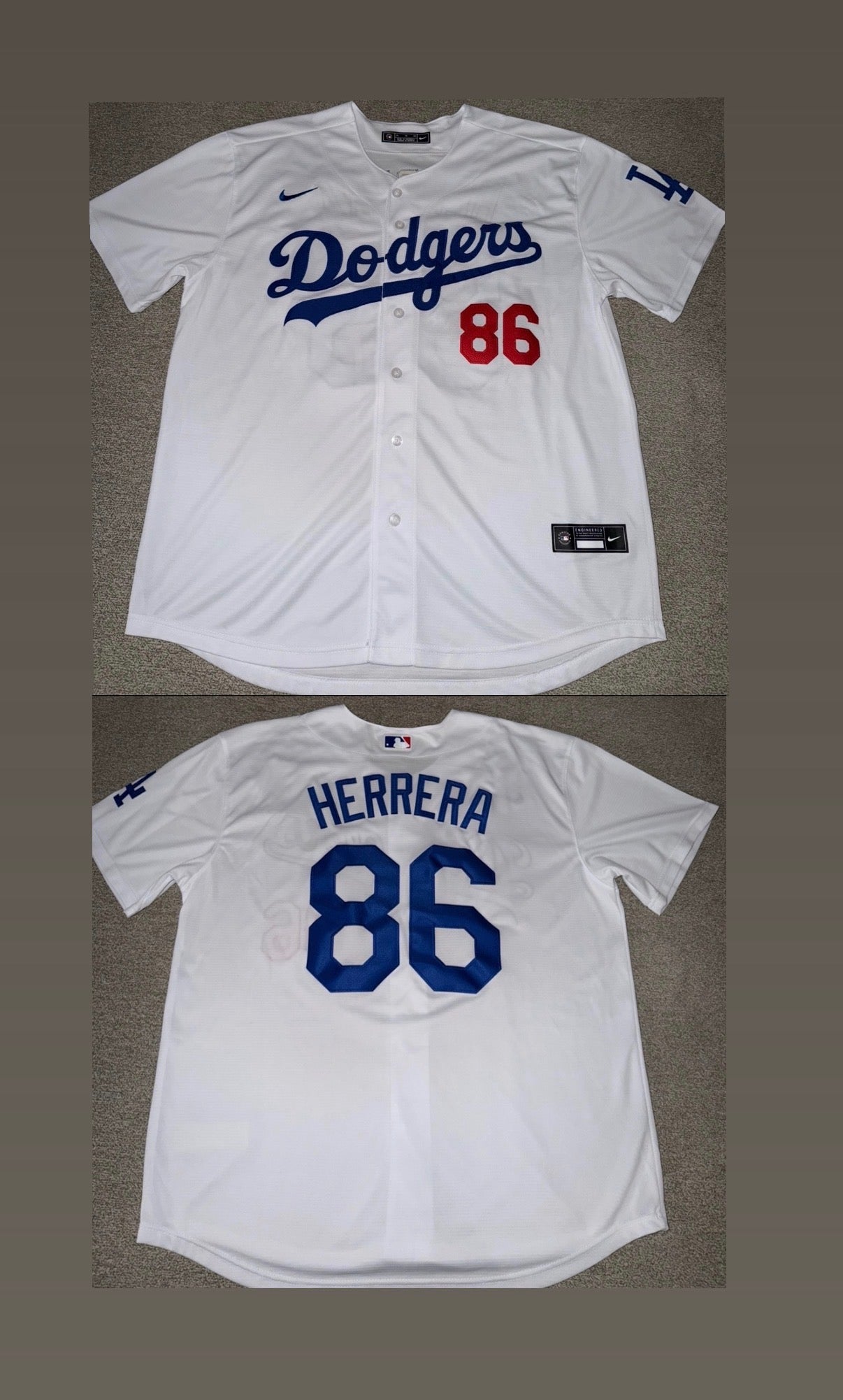 Los Angeles Dodgers Herrera Jersey