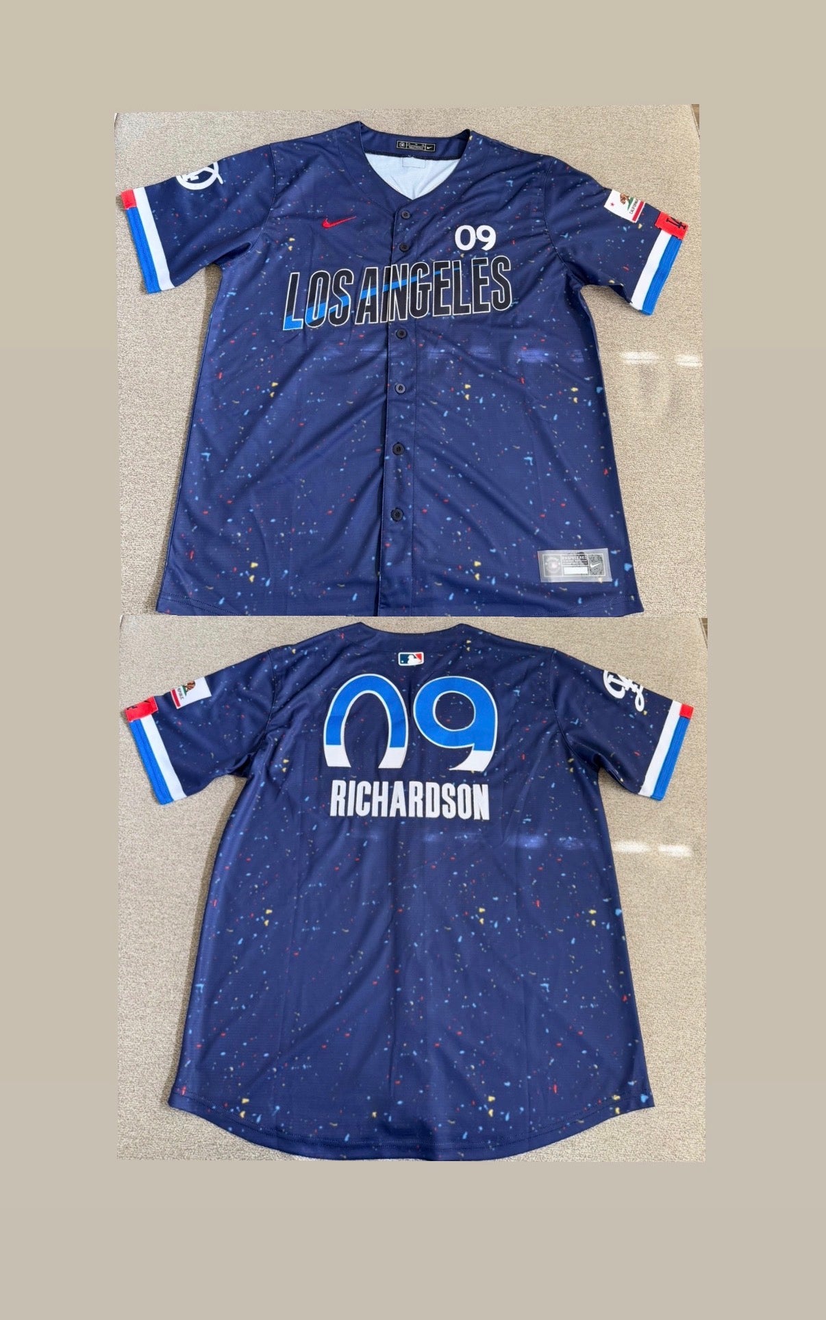 Los Angeles Dodgers Richardson Astro Jersey
