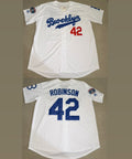 Dodgers Jackie Robinson Classic White Jersey