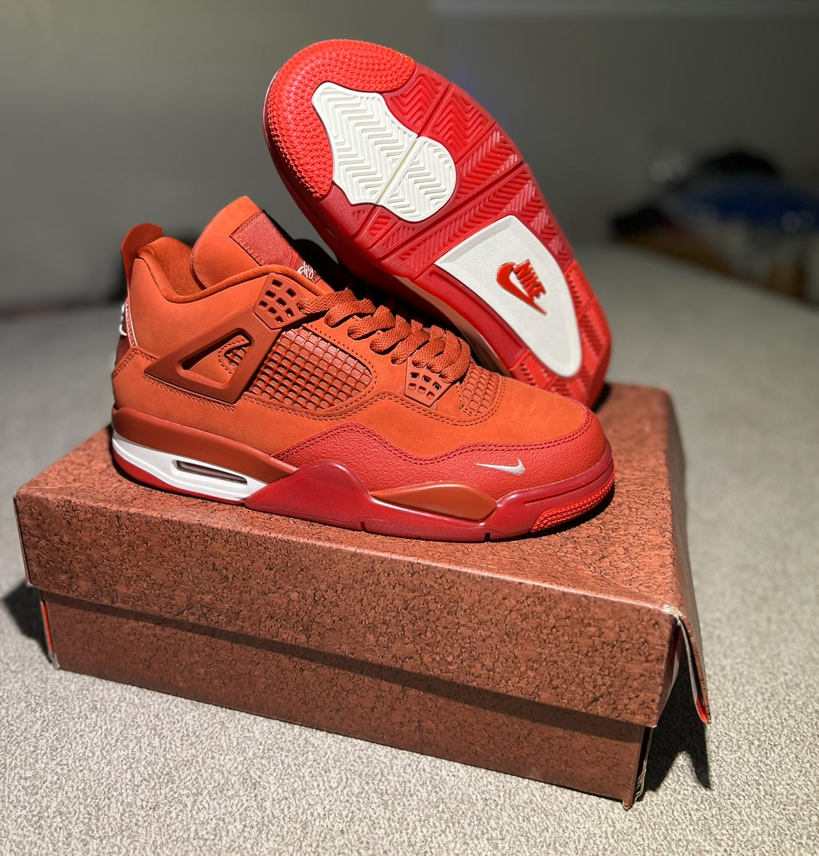 Adult Jordan 4 Retro OG SP Nigel Sylvester Brick by Brick