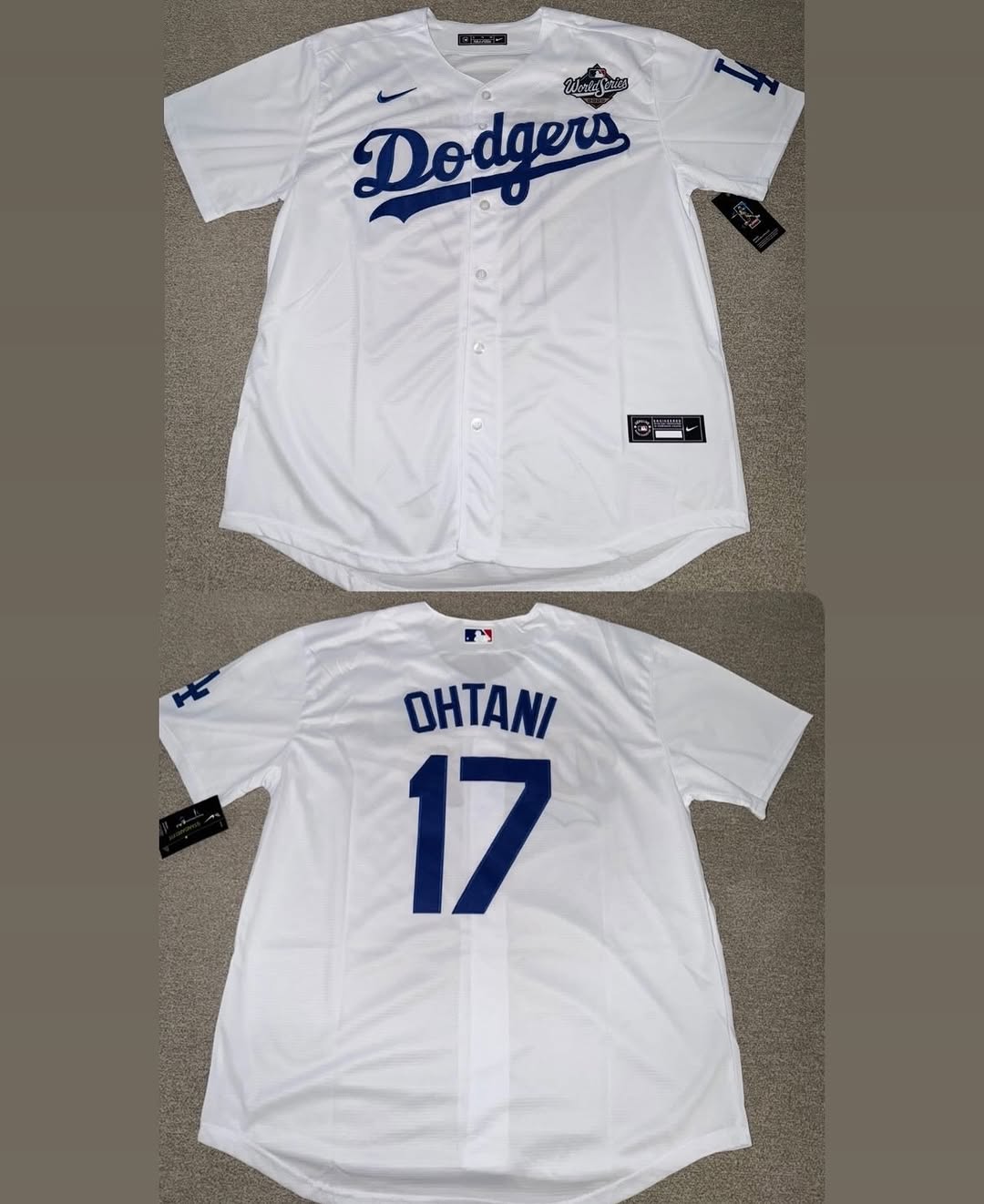 Los Angeles Dodgers Shohei Ohtani Classic White Jersey